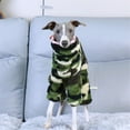 thumbnail image 4 of HQREA Winter Dog Coats Fashion Thick Warm Fluffy Fleece Onesie Outfit for Italian Greyhound, 4 of 6