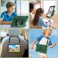 thumbnail image 4 of Fintie Case for Samsung Galaxy Tab A11+ Plus 2025/ A9+ Plus 11 Inch 2023, Fully-Body Rugged Heavy Duty Shockproof Protective Case with Kickstand & Shoulder Strap for Kids, Green, 4 of 8