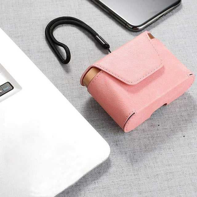 Dustproof Leather Protective Cover Case for Sony WF-1000XM3 Earphone - Pink. SHIPPED SAME DAY FROM CANADA.