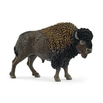 Schleich Wild Life 5” North American Bison Animal Toy