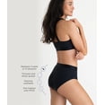 thumbnail image 4 of Leakproof Cotton Rib High Rise Brief, 4 of 9