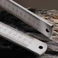 thumbnail image 5 of Ikeay Stainless Steel Ruler, 4Mm/5Mm Thick Metal Rule for Precision Measuring, 53Cm Length, Ideal for Students Engineers, 1 Ruler, 5 of 9
