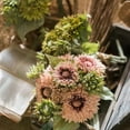 thumbnail image 2 of Artificial Sunflower Bouquet in Pink 18" Tall, 2 of 5