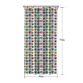 thumbnail image 5 of Colorful Skull Pattern Shower Curtain 36"x72" ,Bathroom Decorative Shower Curtains Set with 12 Hooks,Modern Waterproof Washable Shower Curtain, 5 of 6
