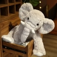 thumbnail image 3 of hirigin Elephant Stuffed Animal Soft Fluffy Stuffed Elephant Plush Toy Gift for Kids Toddler Girls Boys, 3 of 8