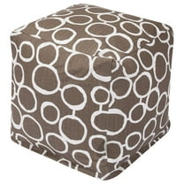 Majestic Home Goods Fusion Indoor Ottoman Pouf Cube