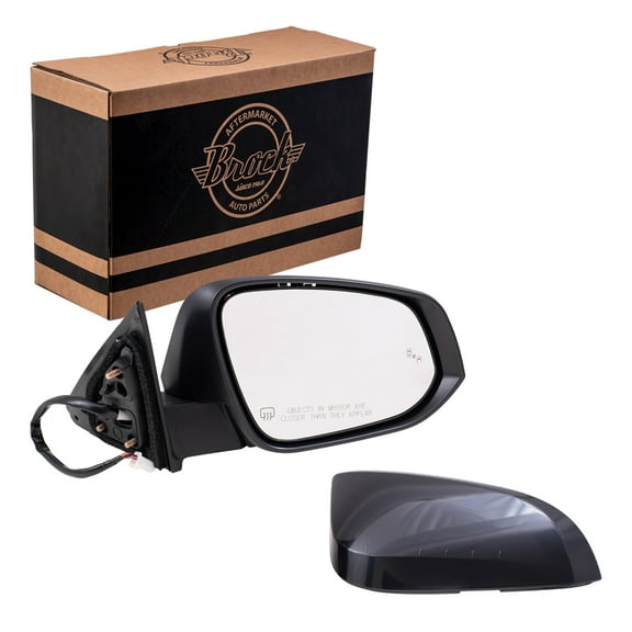 Brock Power Mirror for 2014-2019 Highlander Blind Spot Detection Turn Signal Indicator Heated Right