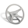 thumbnail image 1 of JUNWELL Boat Steering Wheel Universal ABS Plastic Helm Speed Boat Seaboat Pontoon Steering System Accessory, 1 of 9