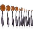thumbnail image 1 of 10 Pack Crafting Ink Blending Brushes Set Background Brush for Blender Paper Crafter, 1 of 6