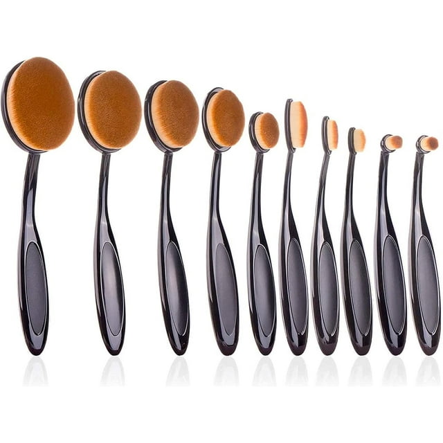 10 Pack Crafting Ink Blending Brushes Set Background Brush for Blender Paper Crafter