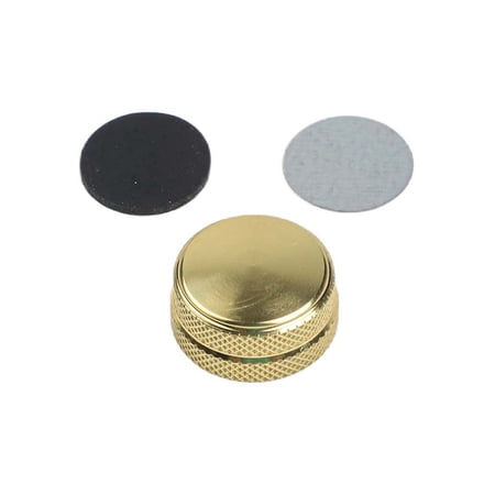Wofarmy 1Pc Drum Reel Brake Cover Metal Wear Resistance Fine Tuning Knob with Gaskets for Cardiff Trolling Fishing Reel Modified Parts Gold