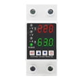 thumbnail image 1 of Adjustable Over/Under Voltage & Overcurrent Protector 220V, For Din Rail Mount, 1 of 5