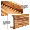 thumbnail image 5 of 48 Inches Long Wood Photo Picture Ledge Shelf With Lip Floating Shelves For Books Set Of 2 Rustic Wall Bedroom Office Bathroom Living Room Frames, 5 of 7