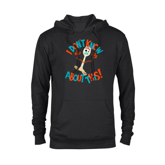 Disney Pixar Toy Story 4 Forky Don't Know About This T-Shirt - Pullover Hoodie for Adults - Customized-Black