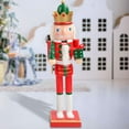 thumbnail image 5 of 15inch Wooden Nutcracker Soldier Christmas Nutcracker Soldier for Home Xmas Gift Style B, 5 of 8