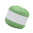 thumbnail image 3 of Langgg Knitting Thread Cotton Crochet Yarn Embroidery Clothes Sweater Tapestry Weave Line DIY Accessory Fruit Green, 3 of 9