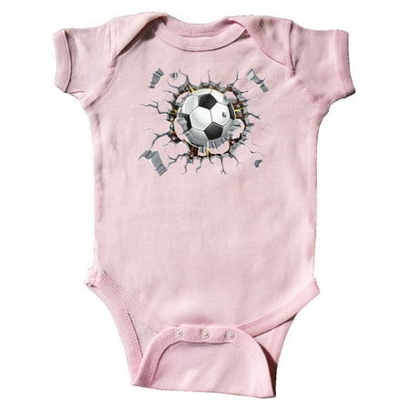 

Inktastic Soccer Breakthrough Gift Baby Boy or Baby Girl Bodysuit
