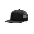 thumbnail image 2 of Richardson Seven-Panel Trucker Cap in Black One Size | 168, 2 of 5