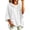 Inverlee White-Sweatshirt, variant on Inverlee Waffle Knit Short Sleeve Hoodies for Women Oversized Drop Shoulder Pullovers Pockets Solid Loose Casual Hooded Tops White S-XXL