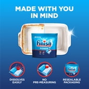 Finish Power Dishwasher Pods, No Pre-Rinse Dishwasher Detergent Tabs Soap, Deep Clean, 62 Count