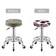 thumbnail image 5 of Balery Cow Spots Fundas de asiento para taburete de bar redondo de tela de terciopelo ajustables que protegen de arañazos y manchas para sillas de 14 a 17 pulgadas.-12 inch, 5 of 7