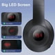thumbnail image 4 of Portable FM Radio Headphones with LED Display, Soft Ear , FM Headset Radio Receiver for Meeting,Works, Hiking-, 4 of 5