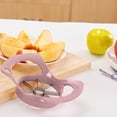 thumbnail image 5 of 3-in-1 Fruit Slicer Corer Peeler - Stainless Steel 8-Slice Apples Peeler and Corer - Sturdy & Durable Corer Cutter Splitter Divider - Multi-Function Fruit Divider for Soft Skin Fruit Cantaloupe Grape, 5 of 8