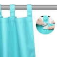 thumbnail image 2 of Yescom 54"x108" Outdoor Privacy Curtain Drape Tab Top UV30+ Patio Lanai Pergola 1 Piece, 2 of 11