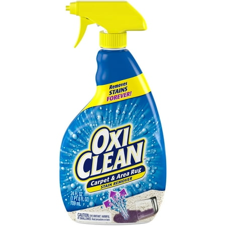 OxiClean Carpet & Area Rug Stain Remover Spray, 24 (Best Way To Clean Tear Stains In Dogs)