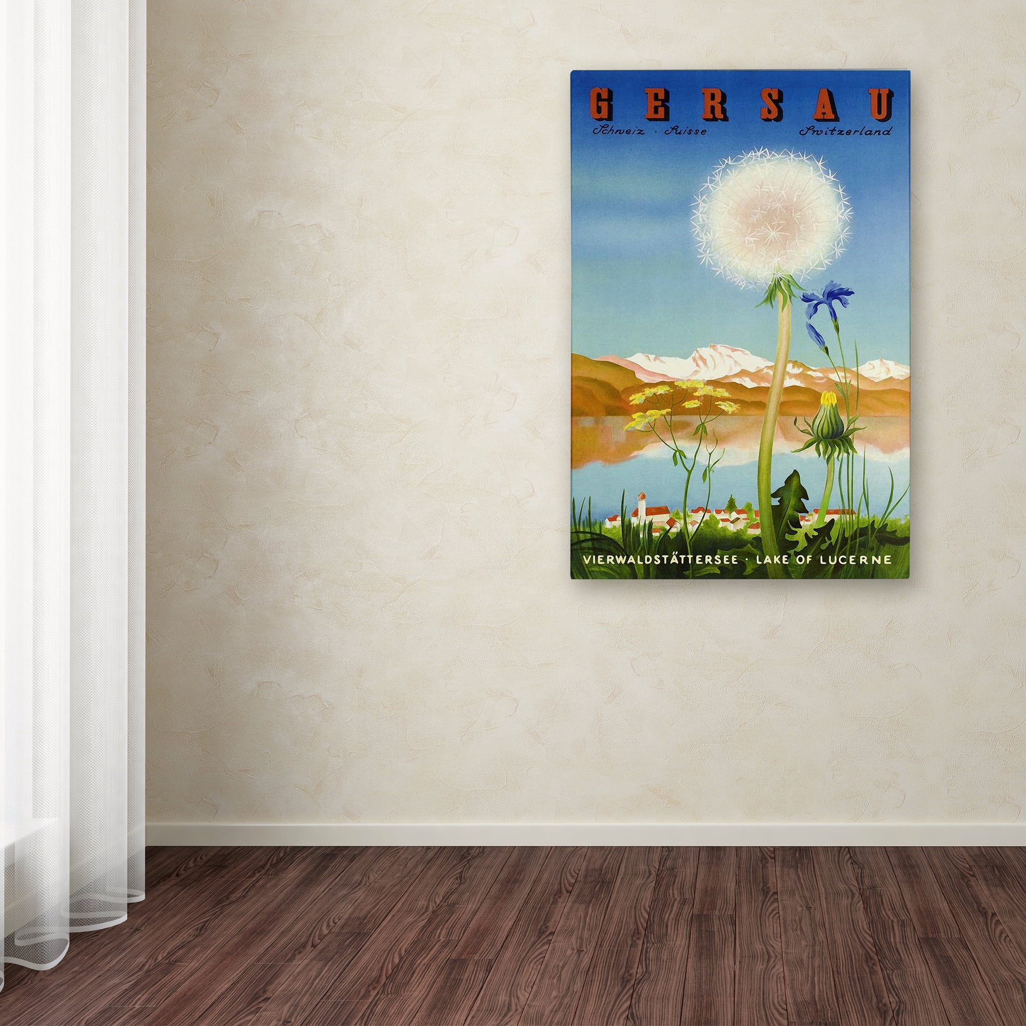 Trademark Fine Art 'Travel 18' Canvas Art by Vintage Lavoie