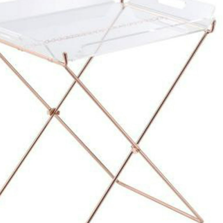 Cercie Clear Acrylic Tray Table Walmart