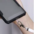 thumbnail image 4 of 1/3/5/10Pcs Soft Transparent Mobile Phone Lanyard Straps Patch Replaceable Fixed Card Shell Connection Pendant With Lanyard Hole x 5, 4 of 6