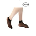 thumbnail image 2 of Unique Bargains Women Dots Pattern Ankle Length Stretchy Sheer Socks 10 Pairs Black, 2 of 5