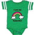 thumbnail image 3 of Inktastic I Love my Godmother Boys or Girls Baby Bodysuit, 3 of 5