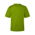 thumbnail image 5 of Team 365 TT15 Men's Zone Performance Mesh T-Shirt-Acid Green-S, 5 of 6