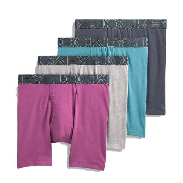Jockey Men ActiveBlend 7" Midway Brief 4 Pack