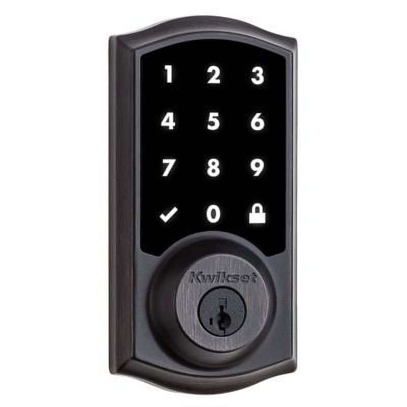 919 Premis Touchscreen Smart Lock featuring SmartKey Security™ in Venetian Bronze