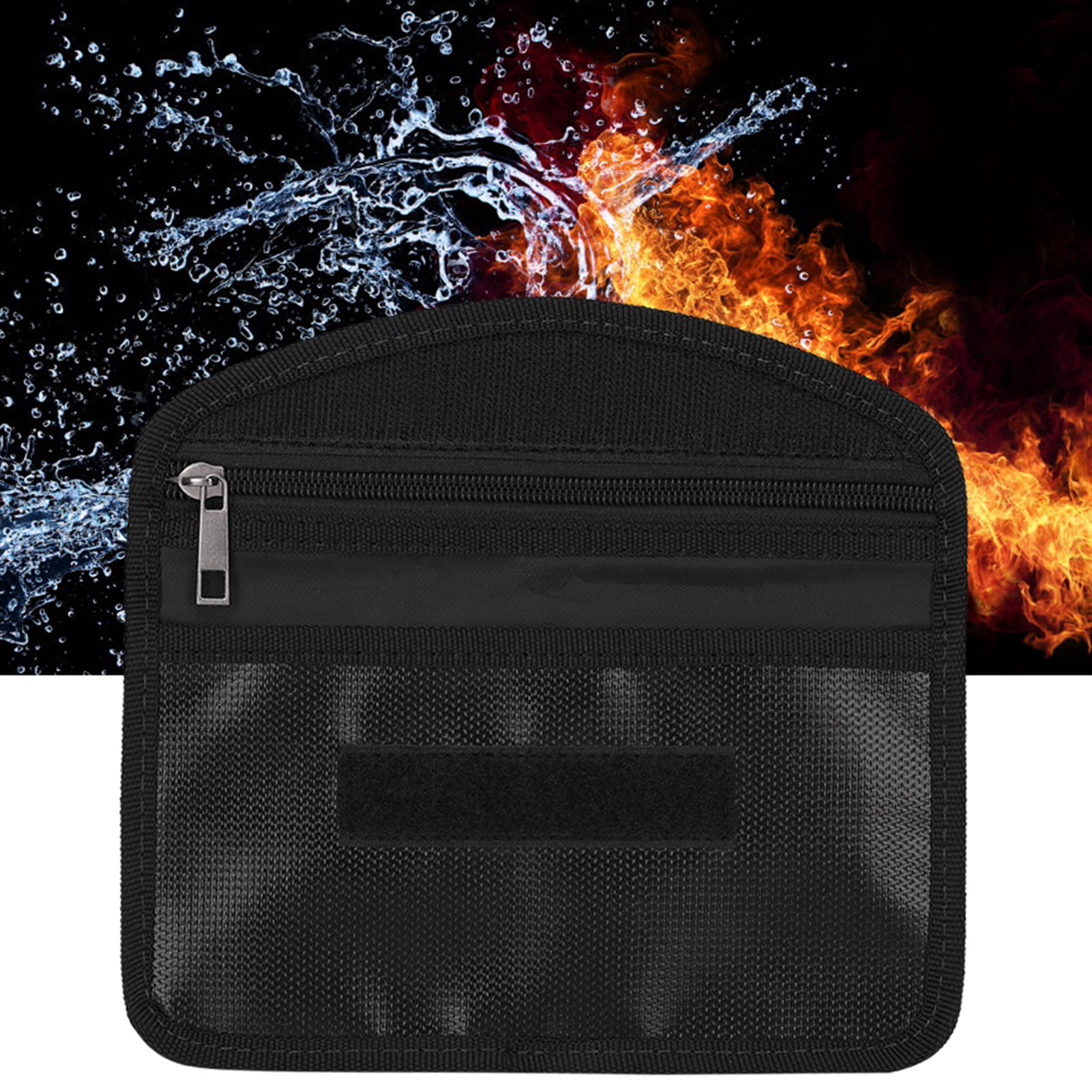 Fireproof Waterproof Wallet File Bag High Temperature Resistant Portable Bri GF 