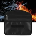 thumbnail image 3 of Fireproof Money Bag - 2 Layers Fireproof Storage Bag Water Resistant Storage Envelope with Zipper for Cash Jewelry Phone Passport, 3 of 7