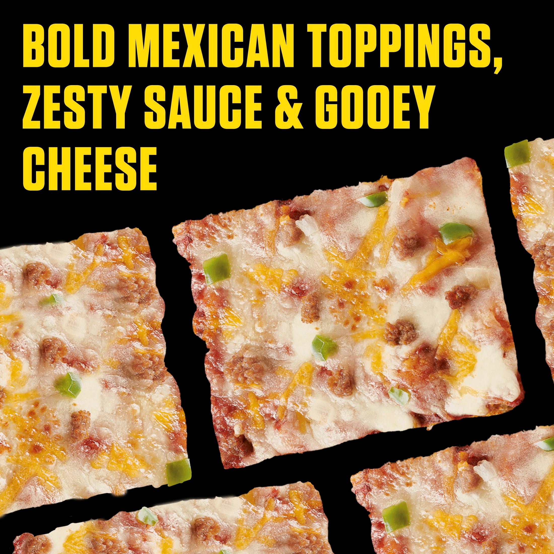 Totino's Ultimate Pizza, Mexican Style, Thin Crust, 29g Protein, 11 oz (Frozen)