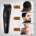 thumbnail image 4 of YSTIANN Men's Electric Shaver - Multi-Functional Body Hair Trimmer with Adjustable Length via Rotating Guide Combs - Electric Razor & Hair Clipper, Ideal Gift for Lover & Father WJ85-2856, 4 of 7