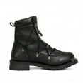 thumbnail image 2 of Hot Leathers BTM1009 Men's Black 7-Inch Leather Lace Up Boots with Zipper Closure 12, 2 of 9