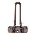 thumbnail image 6 of Cerradura De Cadena De La Puerta, Heavy Duty Swing Bar Guardia De Seguridad De Bloqueo De Aleación De Zinc Pestillo De La Puerta De Seguridad Restrictor Para El Hogar Hotel Dormitorio(Bronce rojo), 6 of 8