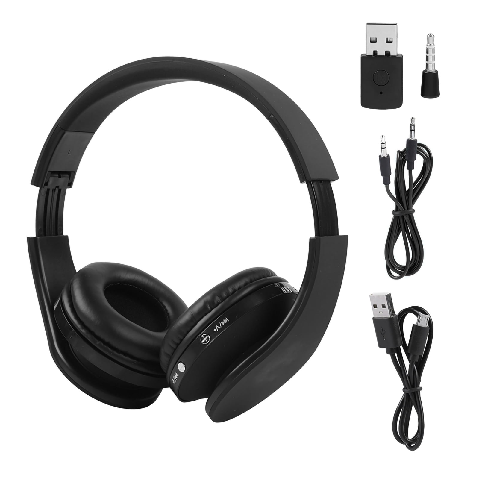 Portable 3.5mm Jack Wireless Bluetooth Foldable Stereo Headphone Gaming Headset for Sony PS4 PC Game Headphone Earphone