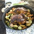 thumbnail image 2 of Bayou Seasoned Large 20 Inch Cast Iron Cooking Cookware Skillet Pan (2 Pack), 2 of 3