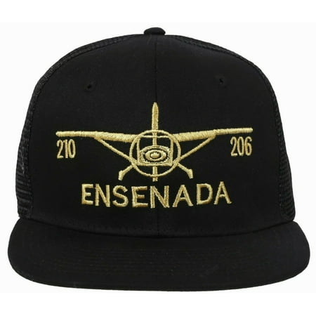 Parkzone Cessna 210 Centurion - AIRPLANE Mesh SNAPBACK Cap 210 206 Cessna El Chapo Mexico Flag Cartel Michoacan (7fc014_Ensenada)