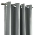 thumbnail image 3 of Belleville Total Blackout SilverClear Curtain Panel - Pair each 52" x 84" in Grey, 3 of 5