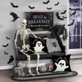 thumbnail image 5 of Halloween Pillow Covers 20x20 Ghost Halloween Pillow Covers Decorations Black Halloween Pillows Decorative for Halloween Home Decor for Sofa 21, 5 of 6