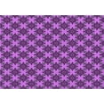 thumbnail image 1 of Ahgly Company Indoor Rectangle Patterned Purple Area Rugs, 2' x 4', 1 of 6