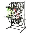 thumbnail image 1 of Support de Vélo Suspendu Autoportant pour Garage, Support de Rangement Vertical pour 5 Vélos, Support de Rangement au Sol Robuste pour Vélos, 1 of 8
